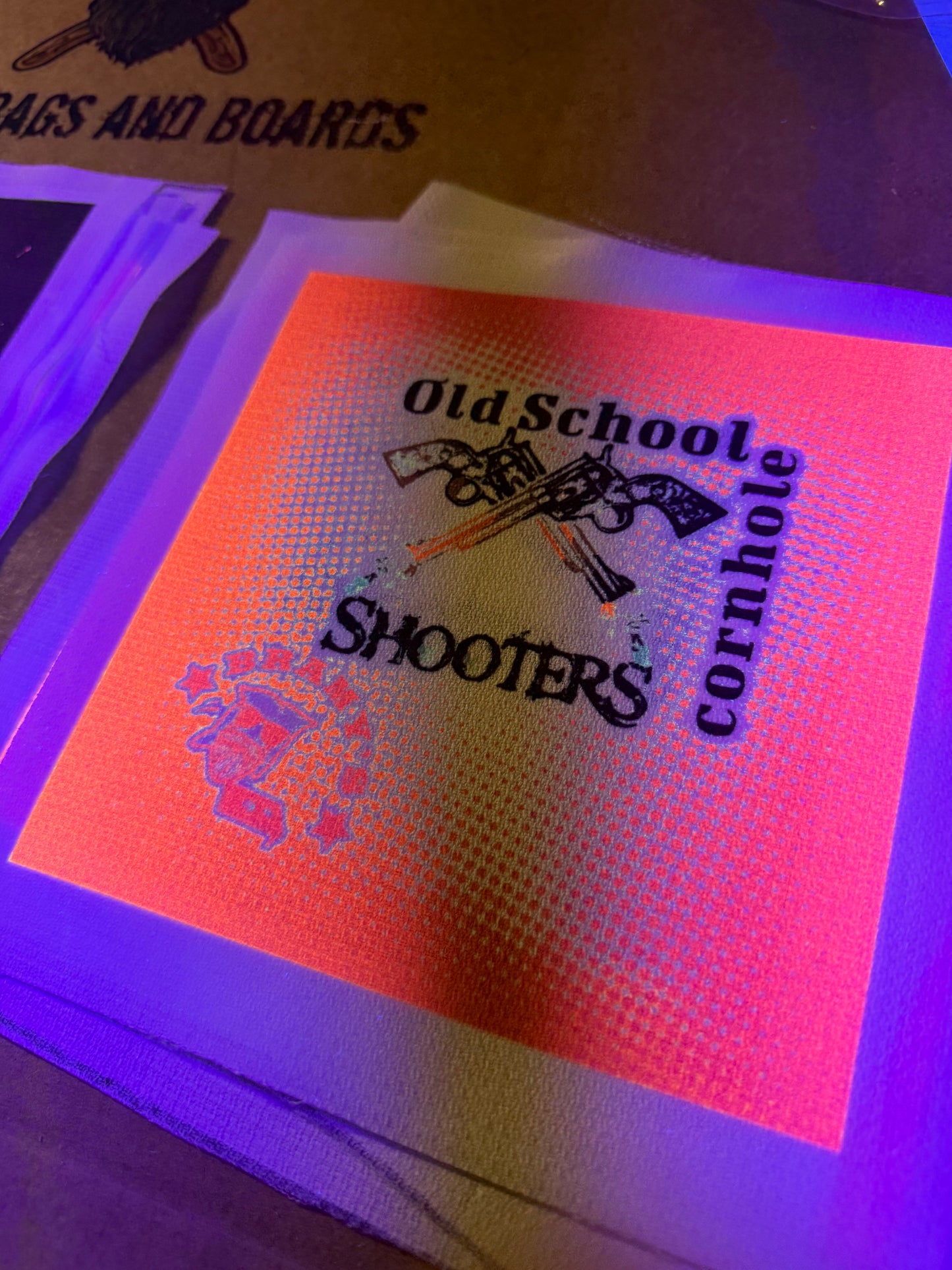 Create Your own Blacklight illuminated bags-Non ACO-4 Bags-Contact us