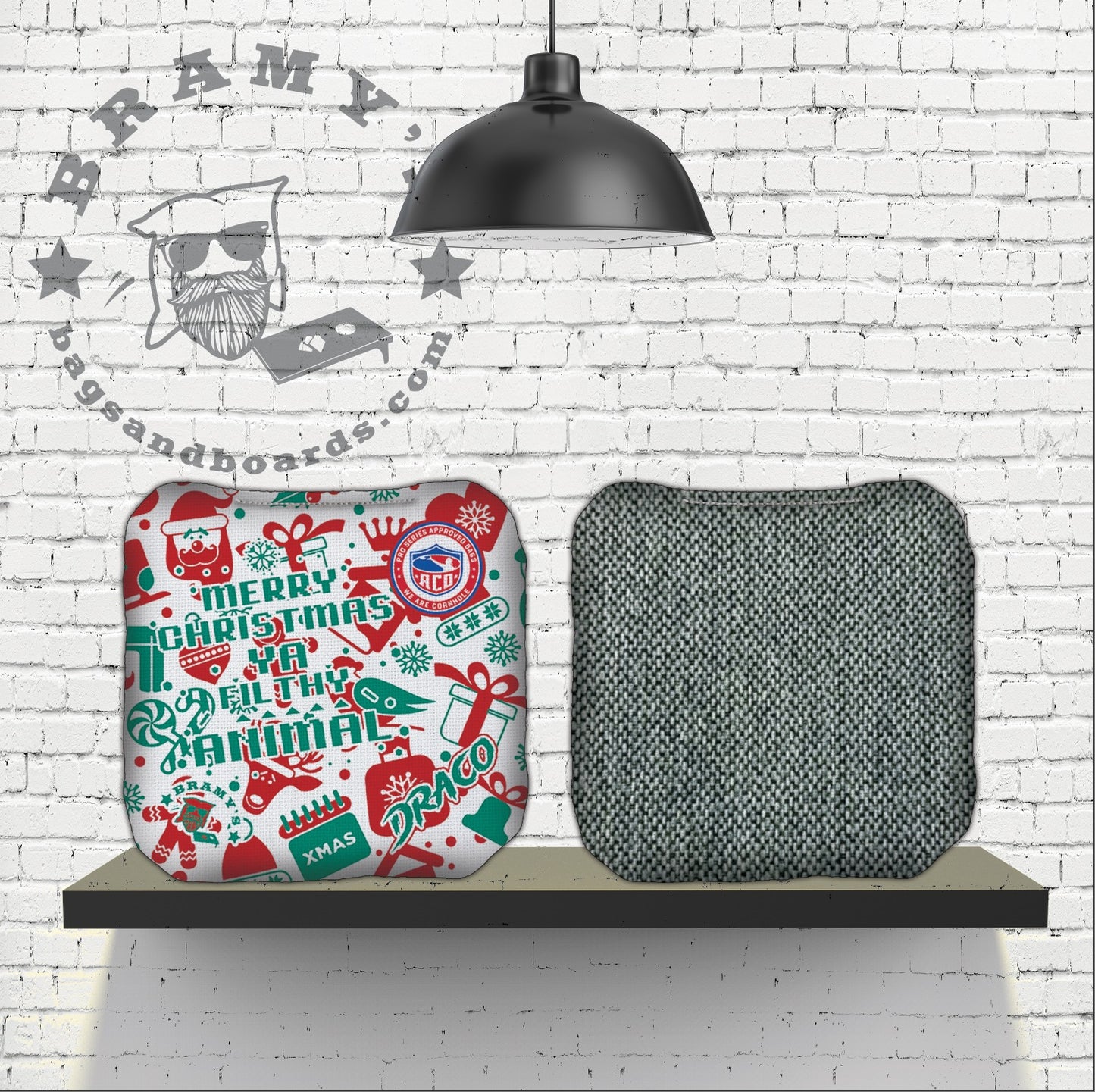 Christmas Draco Grey Carpet ACO Approved Speed 5/9 (4 pack)