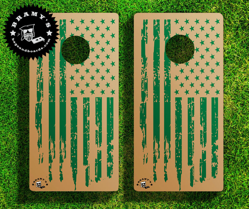 Green/Gold Flag (boards only)