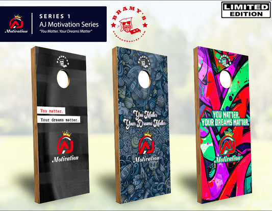 LIMITED AJ Motivation Budget Boards 5/8 inch Baltic Birch Tops with Pine Frames Direct Print Boards Only