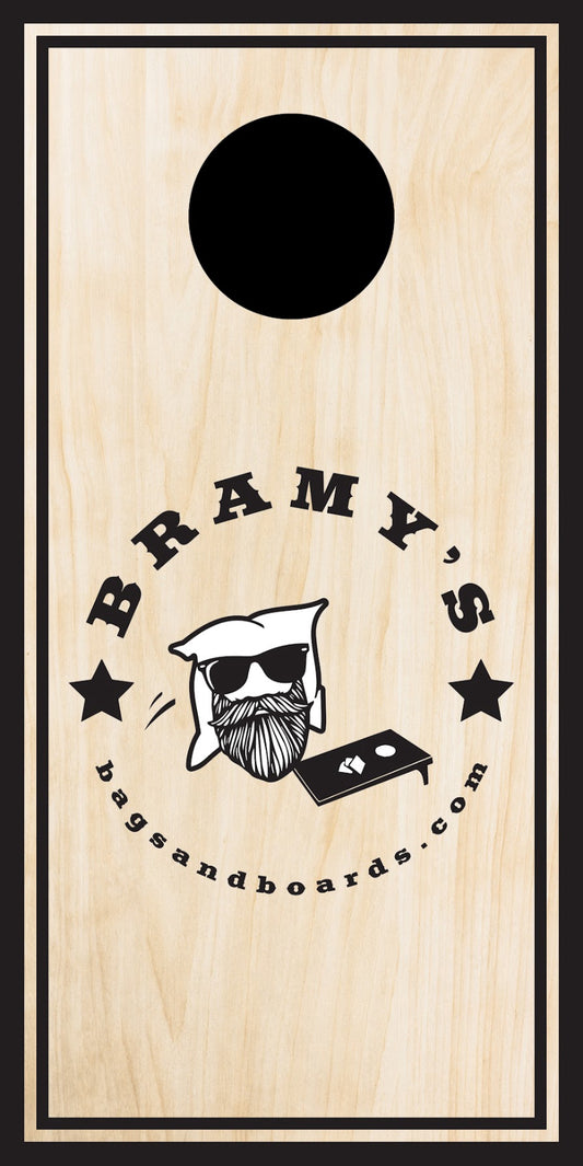 Bramys Logo set Black Border   (boards only)