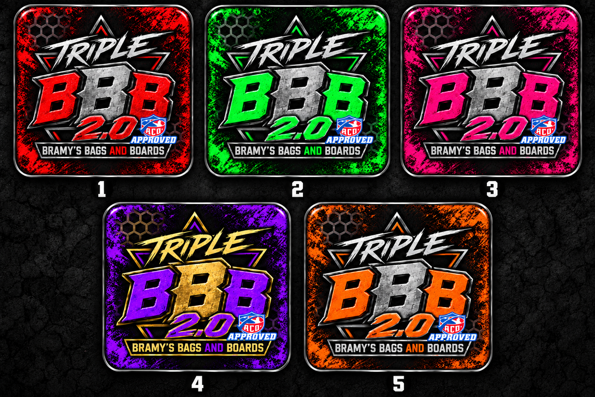 Triple B’s 2.0 Three B’s Multiple Color Options ACO Approved Speed 5/8