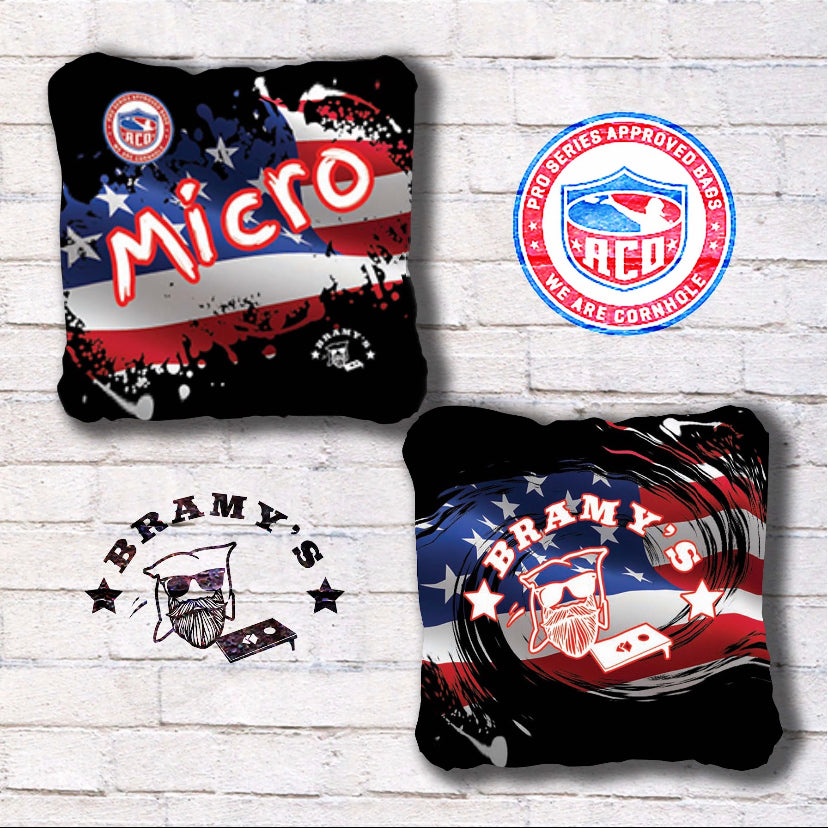 Micro “Merica” ACO Approved Speed 7/8 (4 pack)