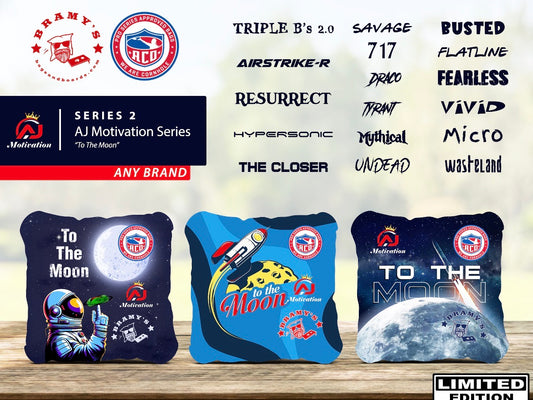 ACO Approved AJ Motivation Limited Series Any Bramy’s Series listed.