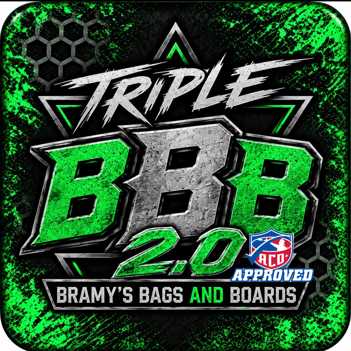 Triple B’s 2.0 Three B’s Multiple Color Options ACO Approved Speed 5/8