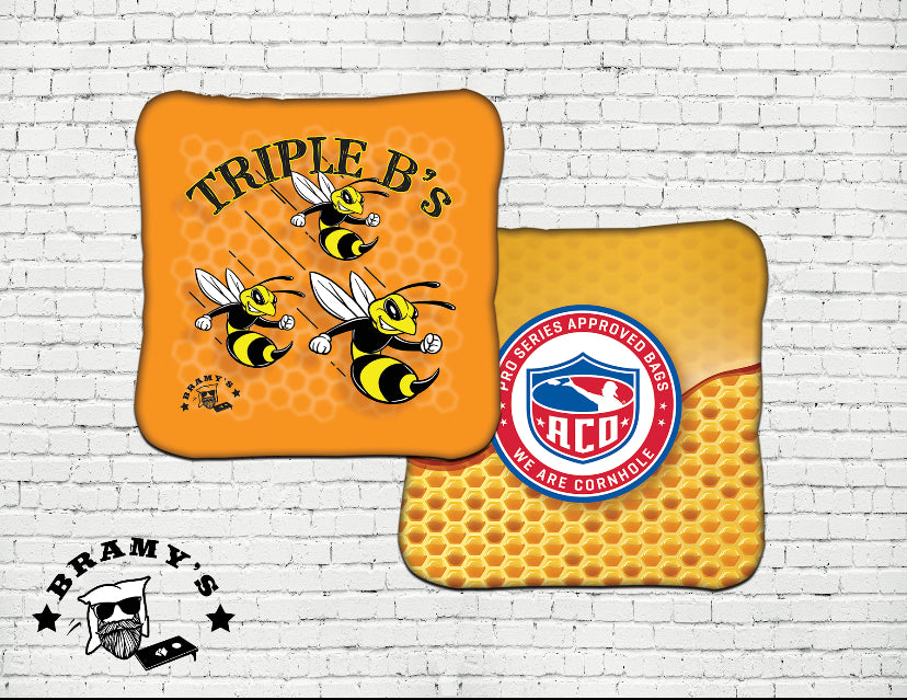 Triple B's Carpet- ACO Approved- Honeycomb Orange (4 pack)