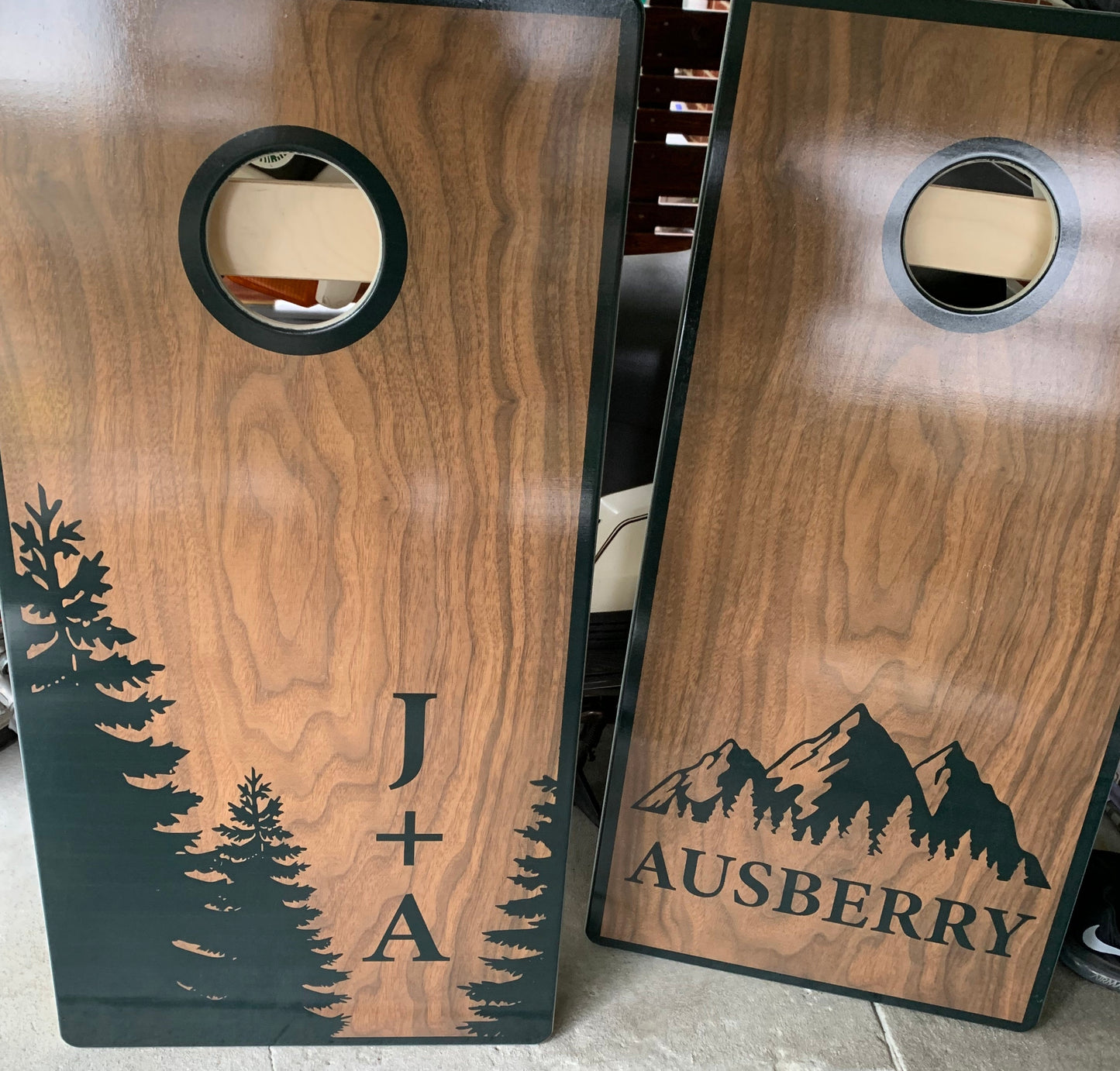 Boards w/ Custom Design (includes 8 all-weather resin bags)Free Shipping