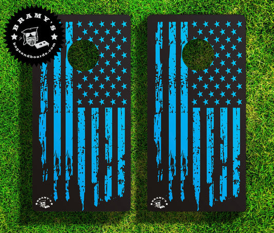 Turquoise Flag (includes 8 all-weather resin bags)