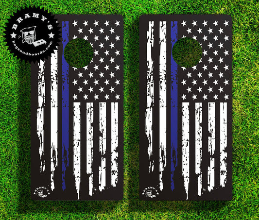 Blue Line Flag (includes 8 all-weather resin bags)
